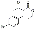2-(4-溴苄基)-3-氧代丁酸乙酯 结构式
