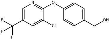 (4-{[3-Chloro-5-(trifluoromethyl)-pyridin-2-yl]oxy}phenyl)methanol Structure