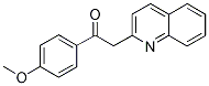 1-(4-methoxyphenyl)-2-(quinolin-2-yl)ethan-1-one