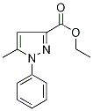 5-甲基-1-苯基-1H-吡唑-3-羧酸乙酯 结构式