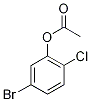 3-Acetoxy-4-chlorobromobenzene Struktur