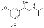 1-(3,5-Dimethoxyphenyl)-2-(isopropylamino)ethan-1-ol 结构式