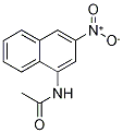 1-Acetamido-3-nitronaphthalene Structure