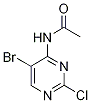 4-Acetamido-5-bromo-2-chloropyrimidine Struktur