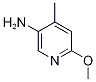 5-Amino-2-methoxy-4-methylpyridine Structure