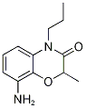 8-Amino-2-methyl-4-propyl-2H-1,4-benzoxazin-3(4H)-one Structure