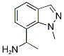 1-(1-Methyl-1H-indazol-7-yl)ethylamine Struktur