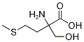 2-Amino-2-(hydroxymethyl)-4-(methylthio)butanoic acid Structure