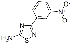 5-Amino-3-(3-nitrophenyl)-1,2,4-thiadiazole Structure