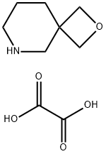 2-Oxa-6-azaspiro[3.5]nonane ethane-1,2-dioate, 1523618-13-4, 结构式