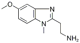 2-(5-Methoxy-1-methyl-1H-benzimidazol-2-yl)ethylamine Structure