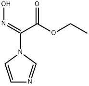 Ethyl (hydroxyimino)(1H-imidazol-1-yl)acetate 结构式