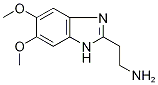 2-(5,6-Dimethoxy-1H-benzimidazol-2-yl)ethylamine Structure