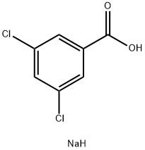 3,5-二氯苯甲酸钠, 154862-40-5, 结构式