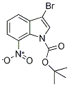 3-BROMO-7-NITROINDOLE, N-BOC PROTECTE Structure