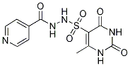 2,4-Dioxo-6-methyl-N'-5'-(pyridin-4-ylcarbonyl)-1,2,3,4-tetrahydropyrimidine-5-sulphonohydrazide 结构式