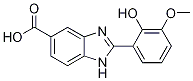 2-(2-Hydroxy-3-methoxyphenyl)-1H-benzimidazole-5-carboxylic acid Structure