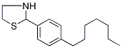 2-(4-Hept-1-ylphenyl)-1,3-thiazolidine Structure