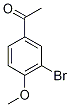 1-(3-Bromo-4-methoxyphenyl)ethan-1-one Structure
