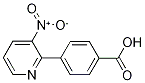 4-(3-Nitropyridin-2-yl)benzoic acid Structure