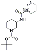 tert-Butyl (3S)-3-{[(pyridin-3-yl)carbonyl]amino}piperidine-1-carboxylate, (3S)-1-(tert-Butoxycarbonyl)-3-{[(pyridin-3-yl)carbonyl]amino}piperidine