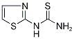 2-(Carbamothioylamino)-1,3-thiazole Struktur