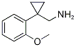[1-(2-Methoxyphenyl)cyclopropyl]methylamine