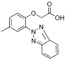 [2-(2H-Benzotriazol-2-yl)-4-methylphenoxy]acetic acid Structure