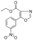 Ethyl 5-(3-nitrophenyl)-1,3-oxazole-4-carboxylate Structure