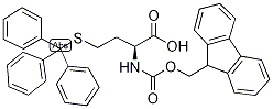 (S)-2-Amino-4-(tritylthio)butanoic acid, N-FMOC protected Structure