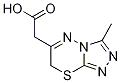 6-(Carboxymethyl)-3-methyl-7H-[1,2,4]triazolo[3,4-b][1,3,4]thiadiazine Structure