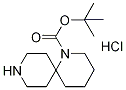 tert-Butyl 1,9-diazaspiro[5.5]undecane-1-carboxylate hydrochloride 结构式