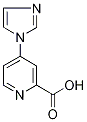 4-(1H-IMIDAZOL-1-YL)PYRIDINE-2-CARBOXYLIC ACI 化学構造式