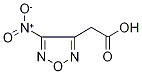 3-(Carboxymethyl)-4-nitro-1,2,5-oxadiazole,,结构式