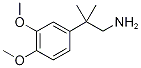 2-(3,4-Dimethoxyphenyl)-2-methylpropylamine Structure
