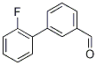 2'-Fluoro-[1,1'-biphenyl]-3-carboxaldehyde Structure