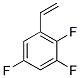 1-Vinyl-2,3,5-trifluorobenzene Struktur