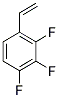1-Vinyl-2,3,4-trifluorobenzene Structure
