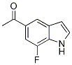 1-(7-Fluoro-1H-indol-5-yl)ethan-1-one|