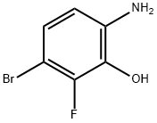 4-Bromo-3-fluoro-2-hydroxyaniline Struktur