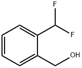 [2-(ジフルオロメチル)フェニル]メタノール 化学構造式