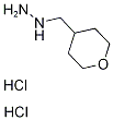 [(Tetrahydro-2H-pyran-4-yl)methyl]hydrazine dihydrochloride Struktur