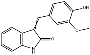 494857-72-6 3-(4-Hydroxy-3-methoxybenzylidene)-1,3-dihydro-2H-indol-2-one