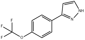 3-[4-(Trifluoromethoxy)phenyl]-1H-pyrazole 97%|3-(4-(三氟甲氧基)苯基)-1H-吡唑