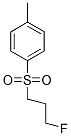 4-[(3-Fluoropropyl)sulphonyl]toluene Struktur