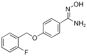 4-[(2-Fluorobenzyl)oxy]-N'-hydroxybenzenecarboximidamide, 4-[(2-Fluorobenzyl)oxy]-N'-hydroxybenzamidine