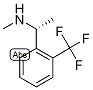 (1R)-N-{1-[2-(trifluoromethyl)phenyl]ethyl}methylamine Structure