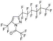 3-Perfluorohexyl-1-(trifluoroacetyl)-5-(trifluoromethyl)-1H-pyrazole