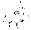 N-Acetyl-3,5-difluoro-L-phenylalanine 97% Structure