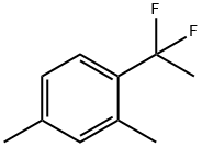 4-(1,1-Difluoroethyl)-m-xylene 化学構造式